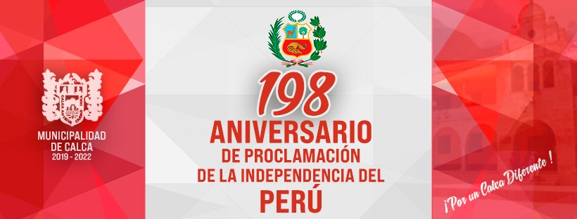 198 aniversario independencia del Perú